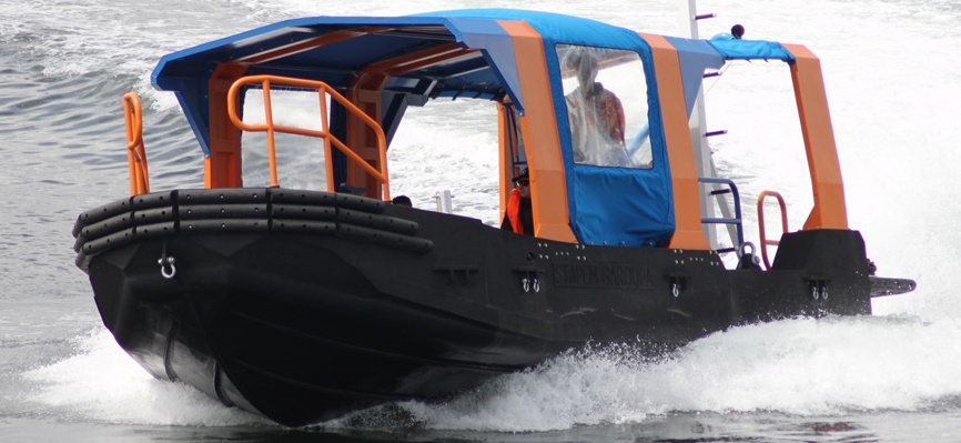Deep-V Sponson Broad Beam